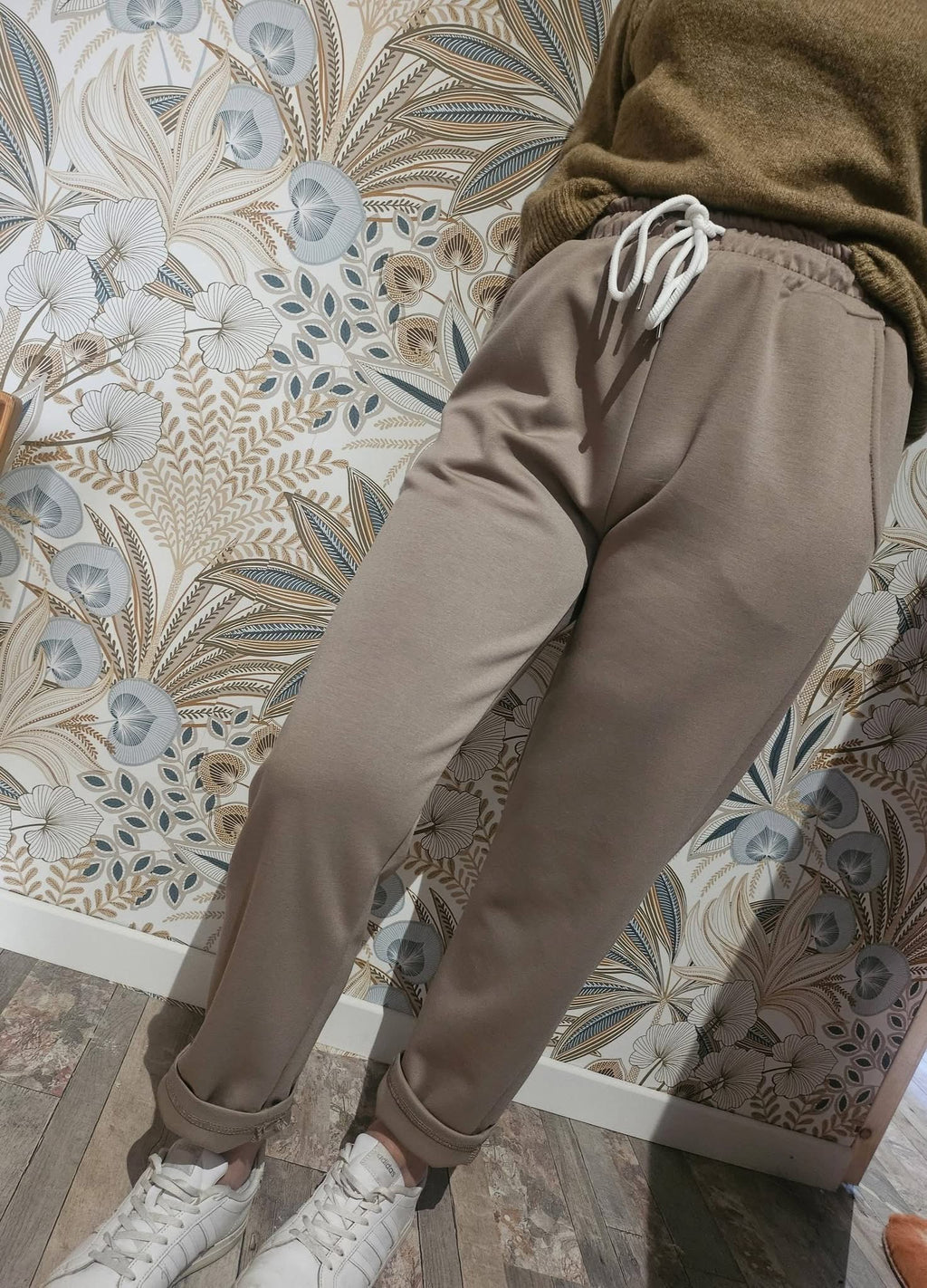 Pantalon Jogger Taupe