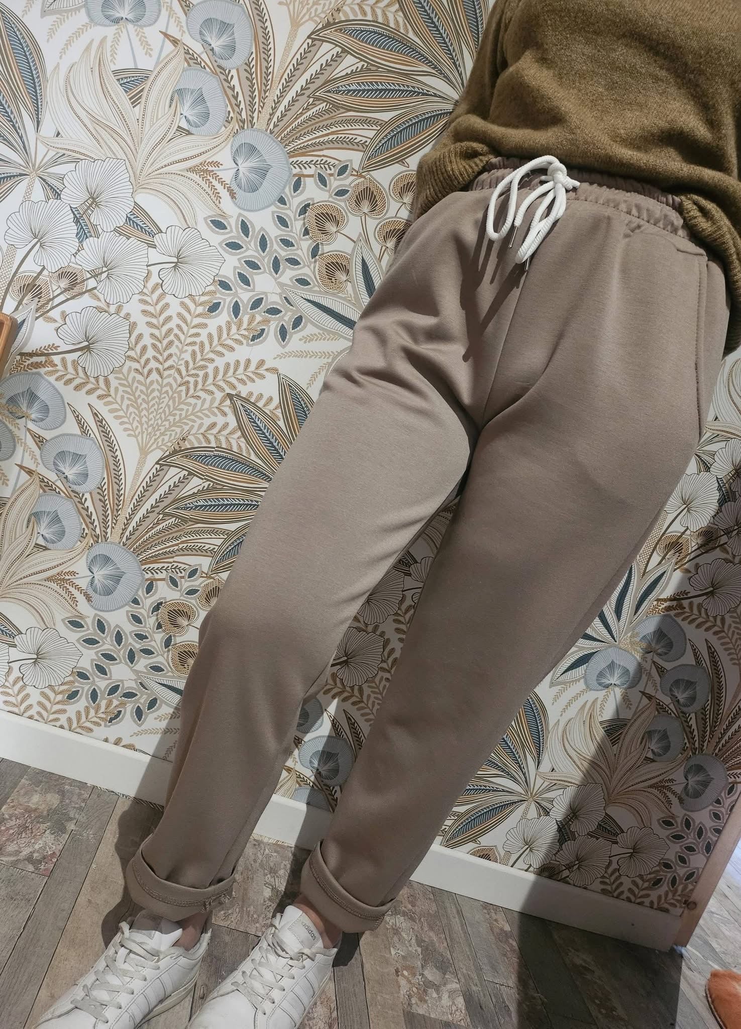 Pantalon Jogger Taupe