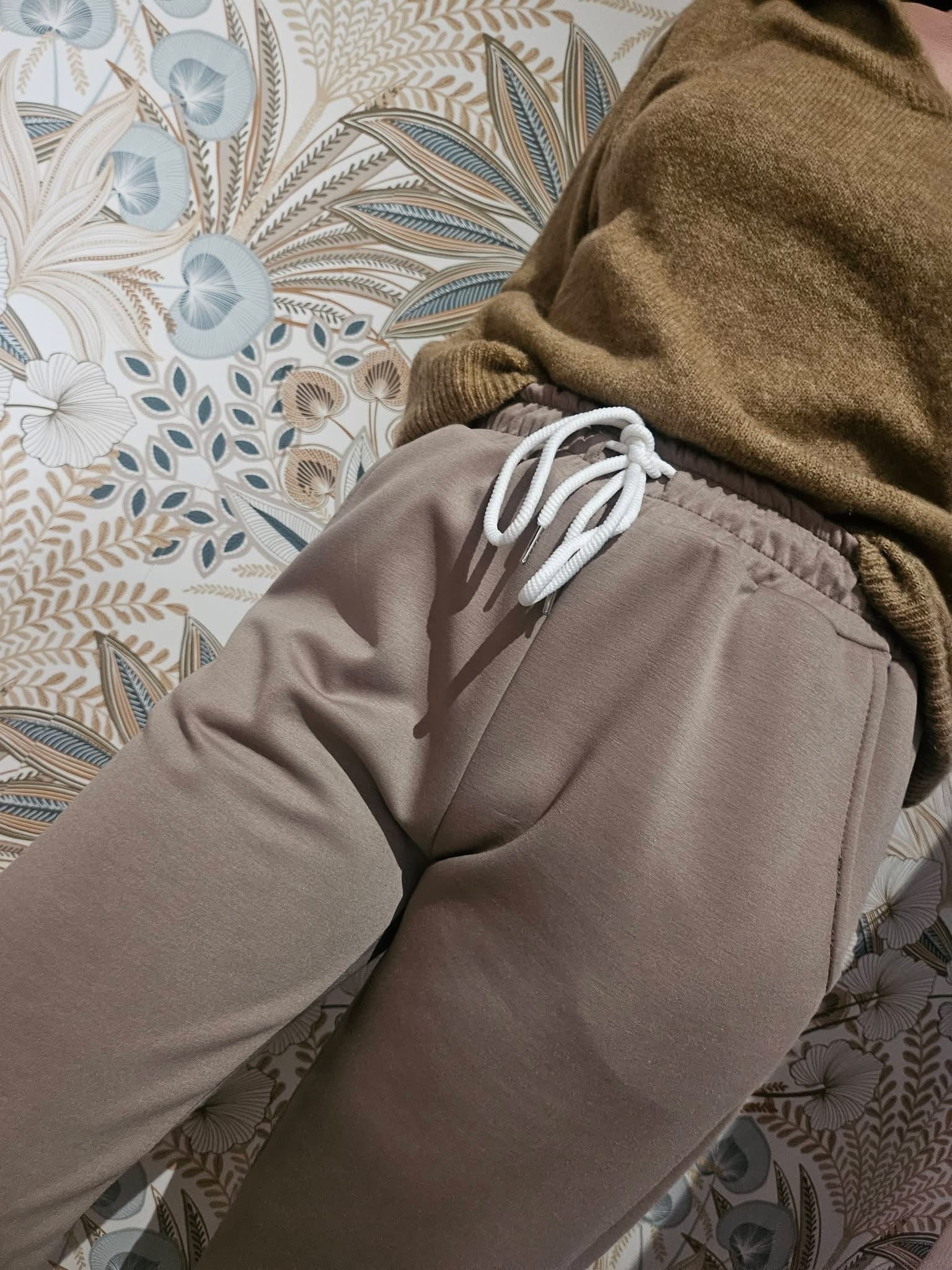 Pantalon Jogger Taupe