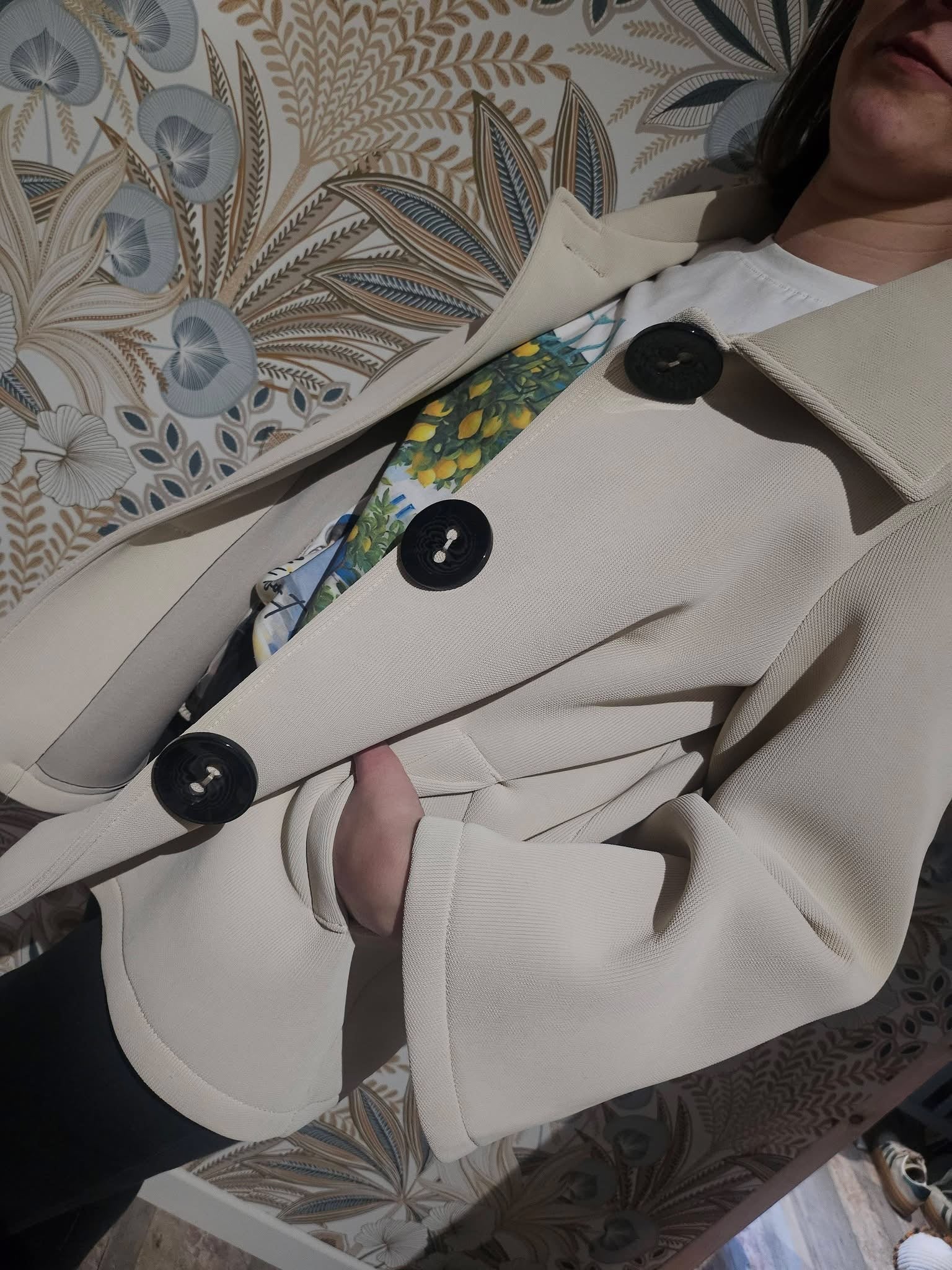 Veste Écru