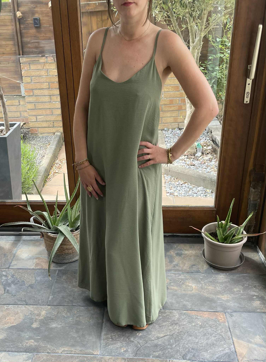 Robe kaki