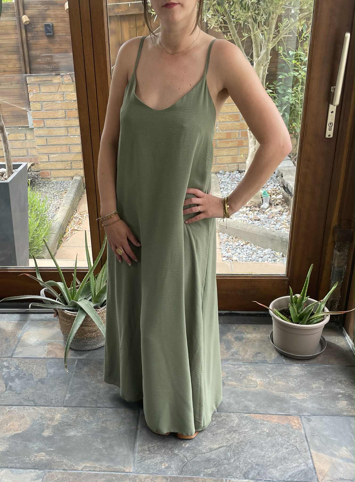 Robe kaki