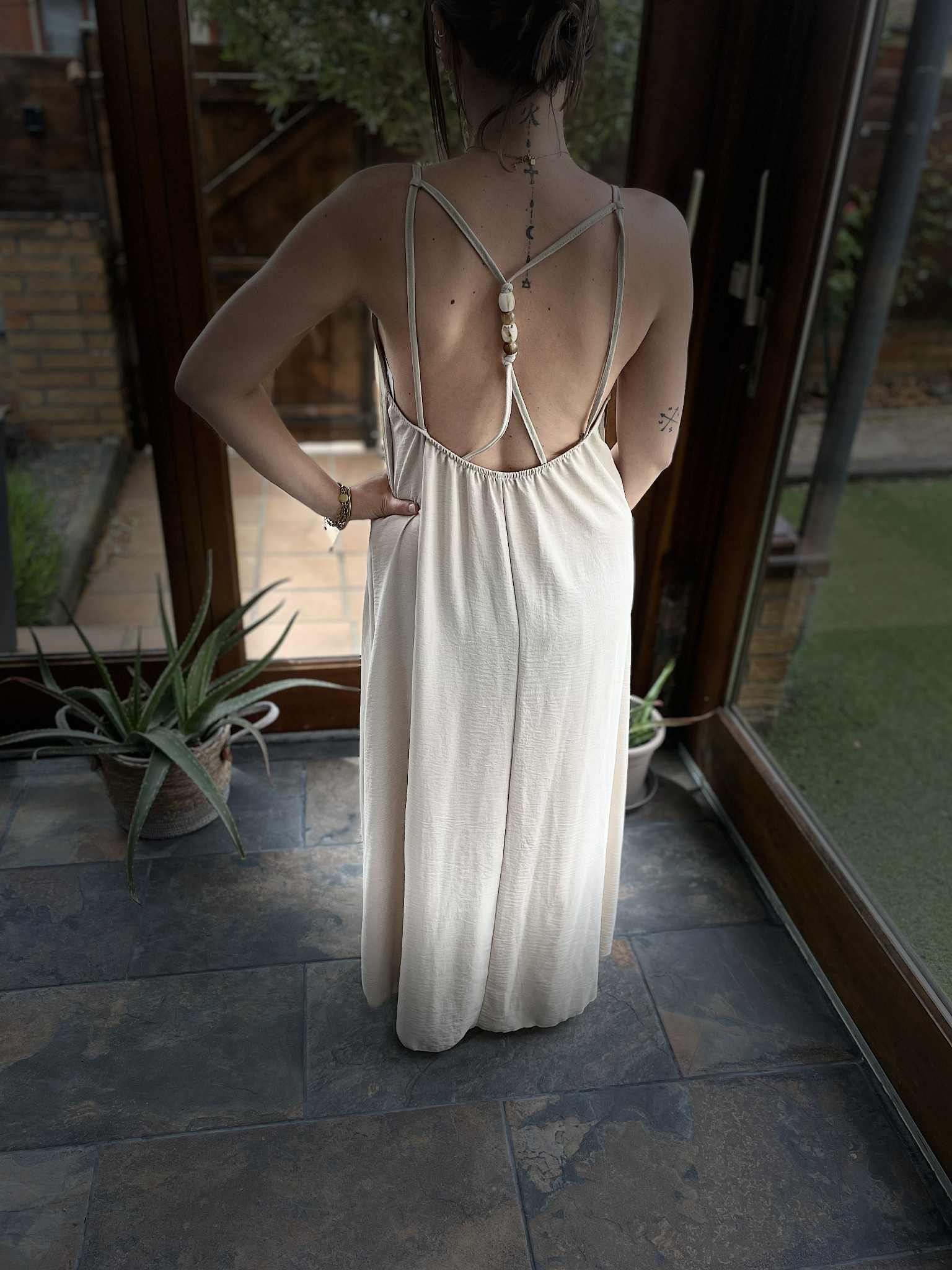 Robe beige